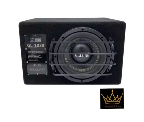 Subwoofer Bass Box with Built in Amplifier 10"