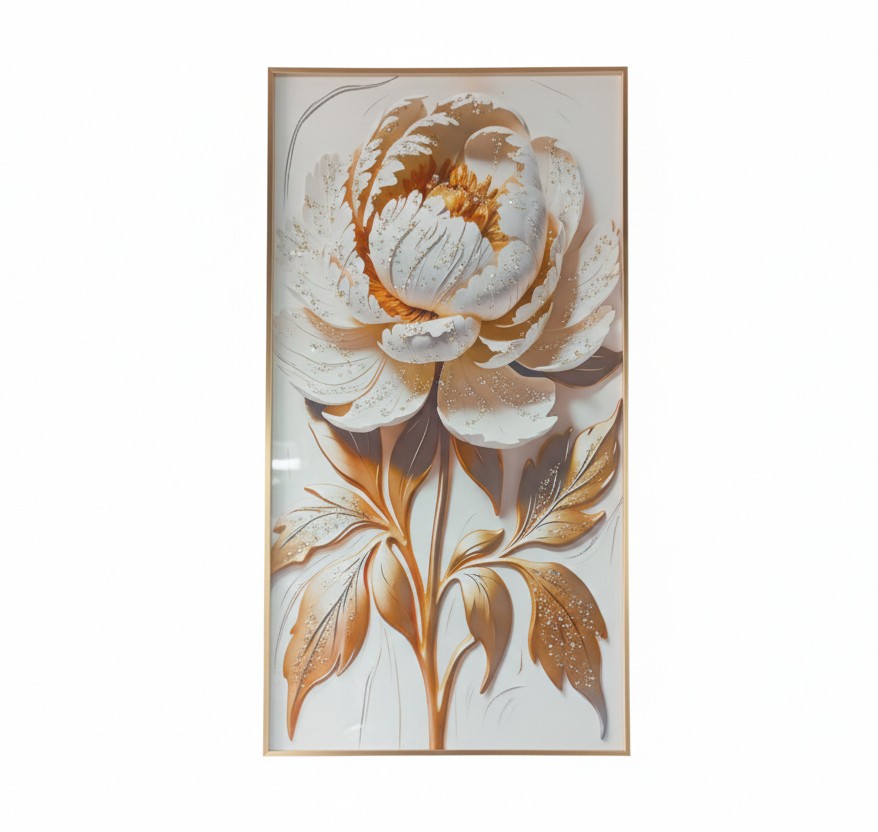 The Gilded Bloom with Led Light