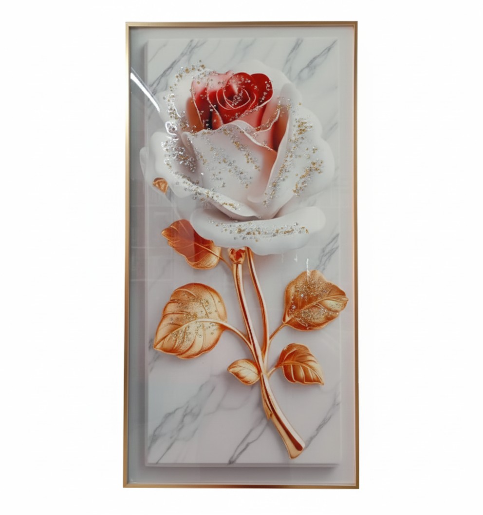 Marble Muse - Wall mounted art with led light