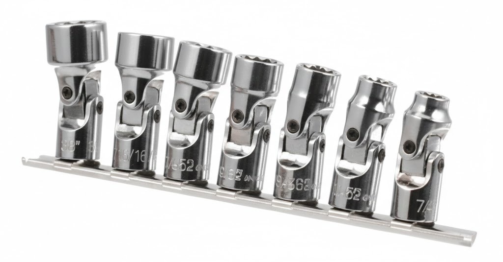 7-Piece 3/8" Drive SAE Universal Socket Set #GM4268 [SAE]