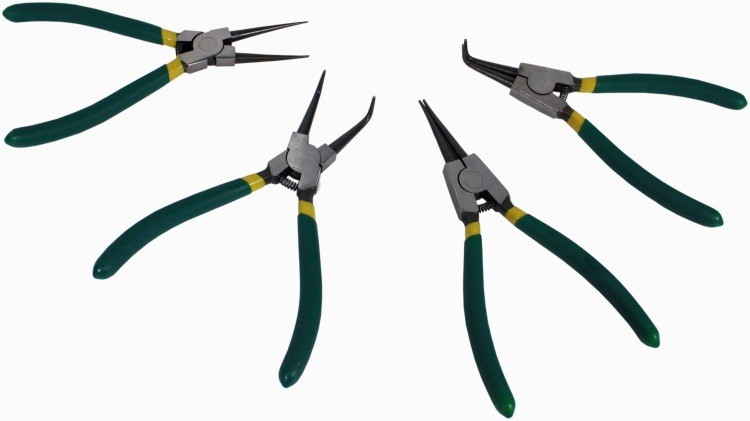 Aodexianggongju 4-Piece Snap Ring Pliers Set (175mm)