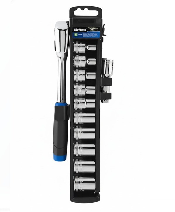 DieHard 12-Piece Drive Socket and Ratchet Set Part #DH50104