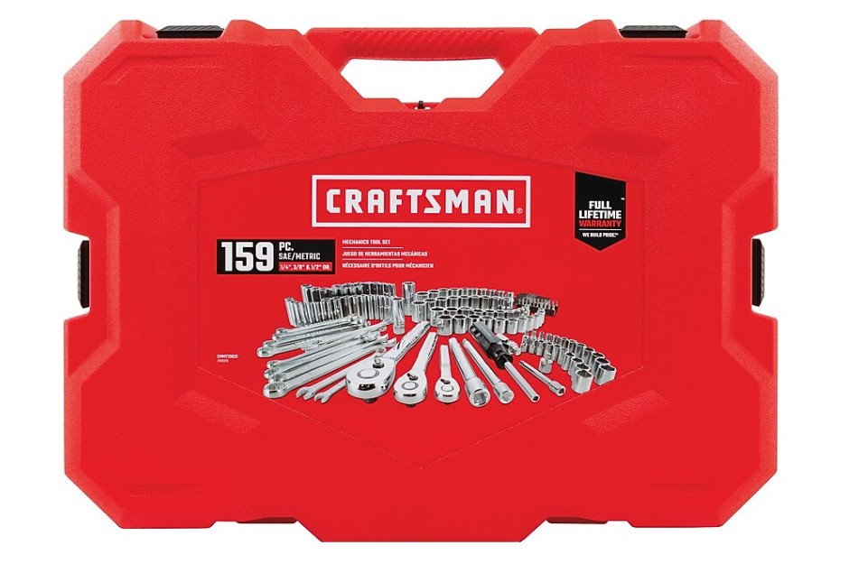 CRAFTSMAN 159-Piece SAE/Metric Mechanics Tool Set