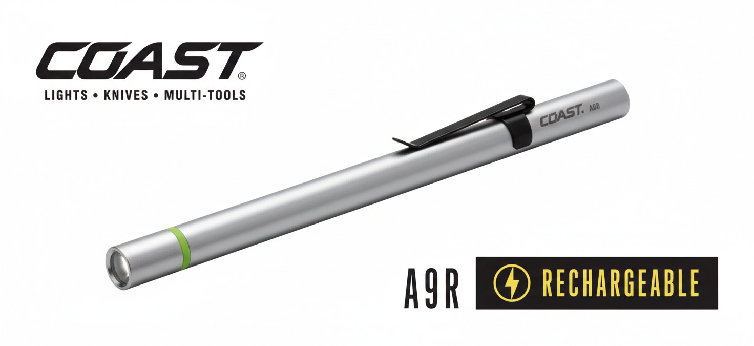 COAST A9R Rechargeable LED Penlight part #A9R