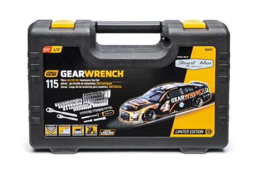 GEARWRENCH 115-Piece SAE/Metric Mechanics Tool Set part #88001