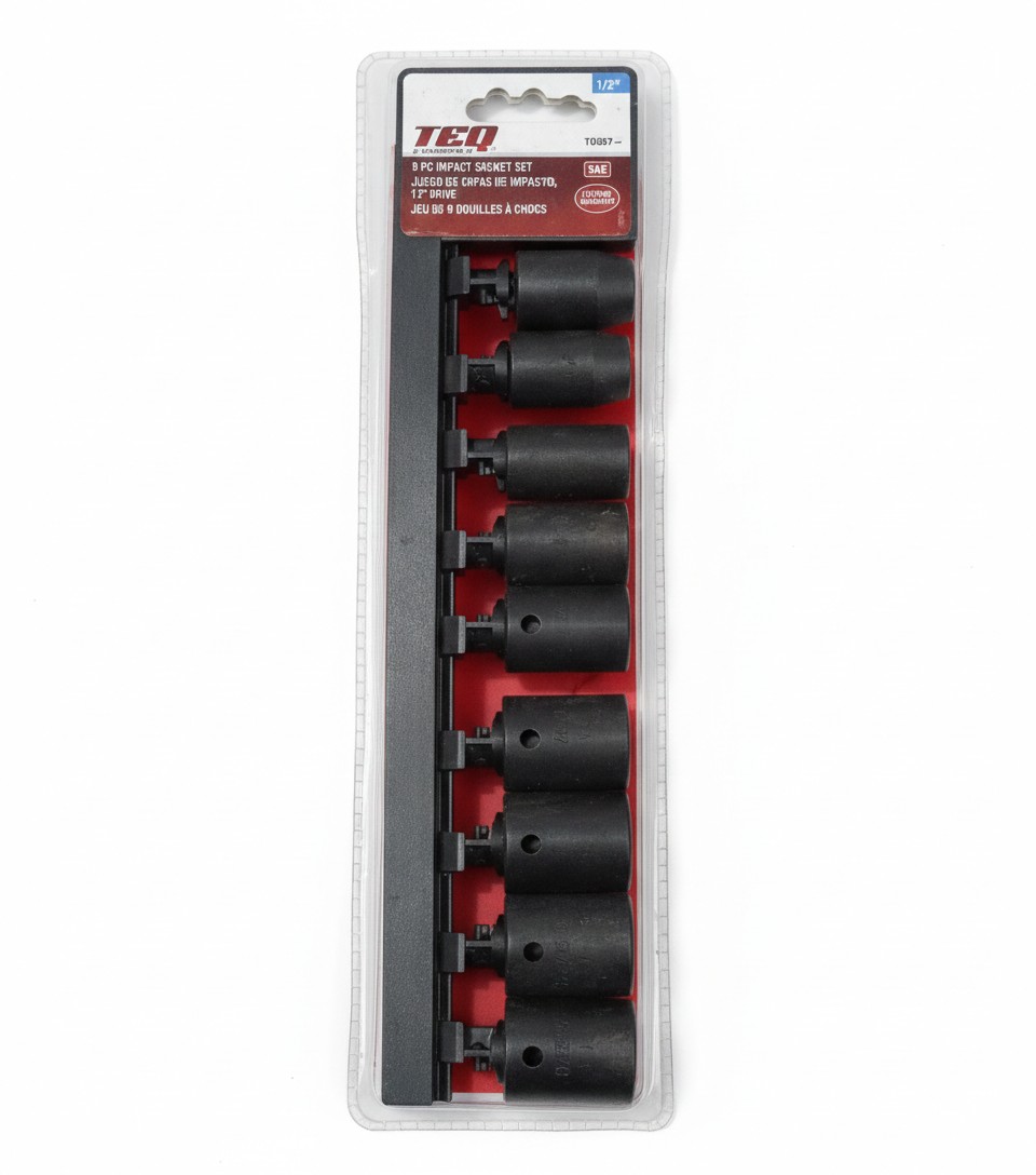 DieHard 14-Piece 1/2-inch Drive Metric Deep Impact Socket Set part #T0357 [7SAE][3MM]PART #T0356