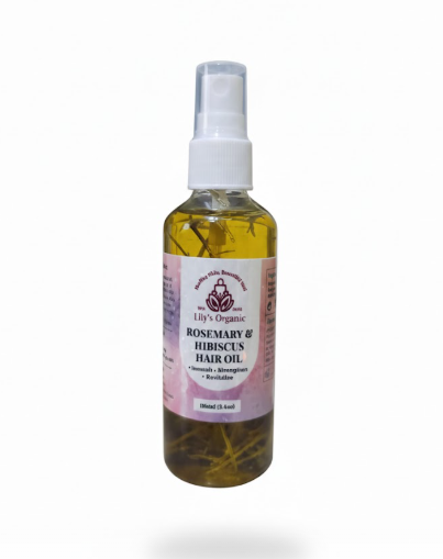 Rosemary & Hibiscus Hair Growth Oil (3.4oz)