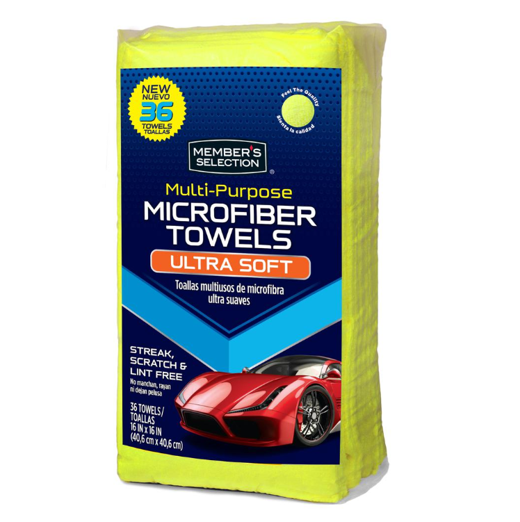 Member’s Selection Multi-Purpose Microfiber Towels (Ultra Soft)