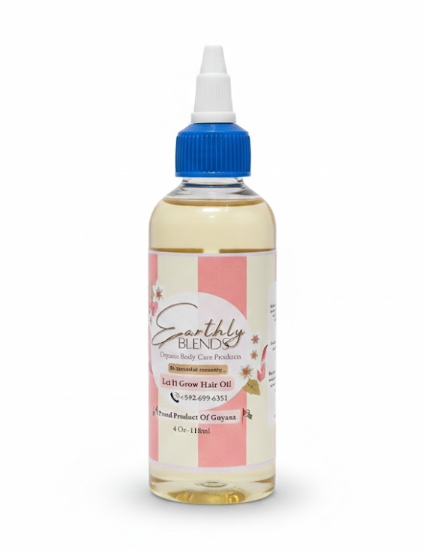 Earthly Blends "Let It Grow" Hair Oil
