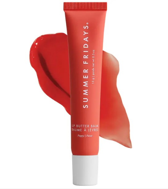 Summer Fridays Lip Butter Balm Shade: Poppy 0.5oz