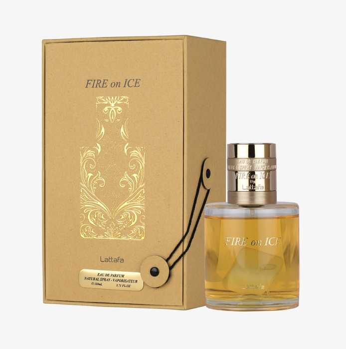 Fire on Ice by Lattafa – Eau de Parfum (100ml / 3.4 oz)