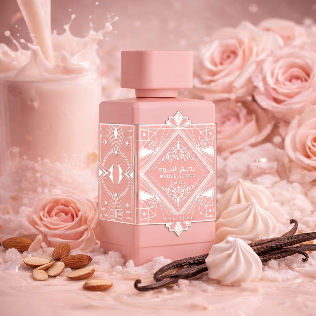 Bade'e Al Oud "Noble Blush" by Lattafa – Eau de Parfum (100ml / 3.4 oz)