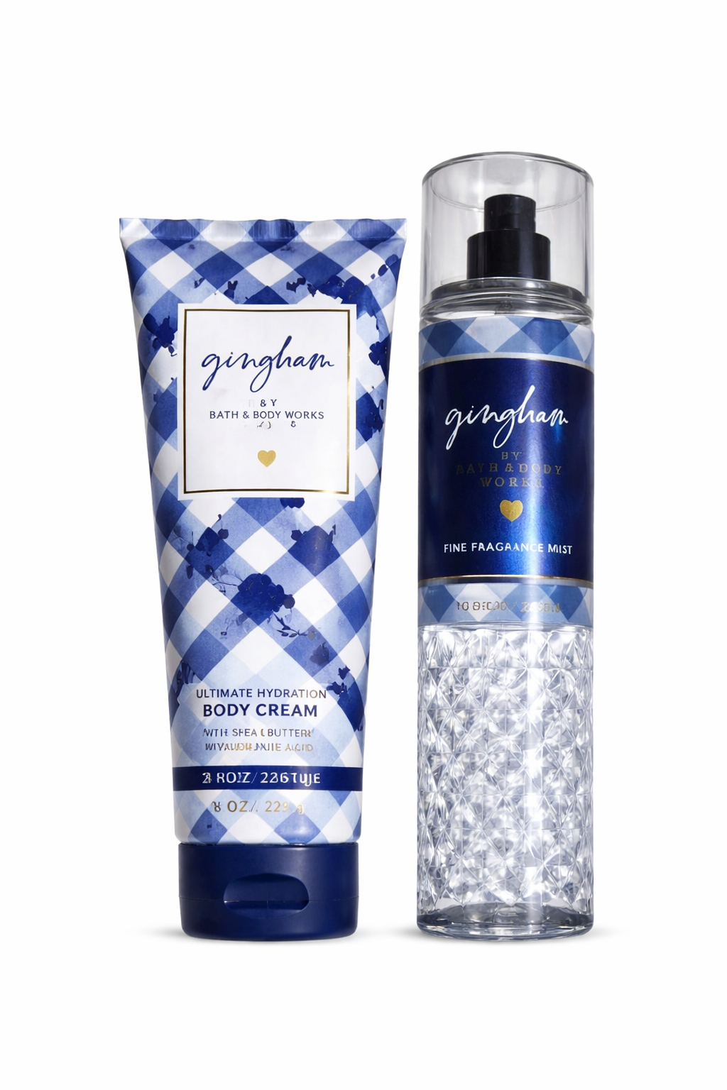 Gingham  Body Care Set (8 oz)