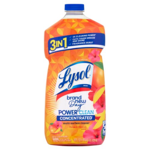 Lysol Power Clean 3 IN 1 Concentrated Multi-surface Cleaner