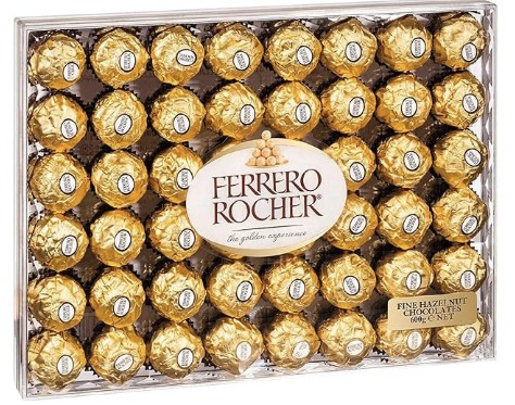 Ferrero Rocher Fine Hazelnut Chocolates (48-Count)