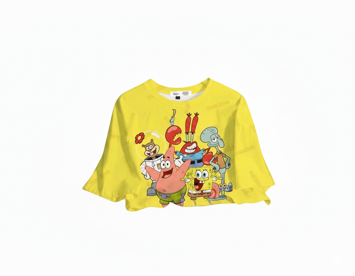 Squad Goals Crop Crewneck