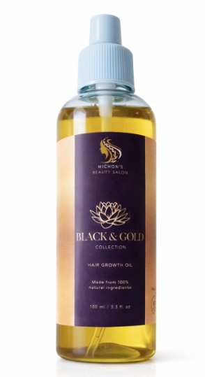 Black & Gold Hair Growth Oil