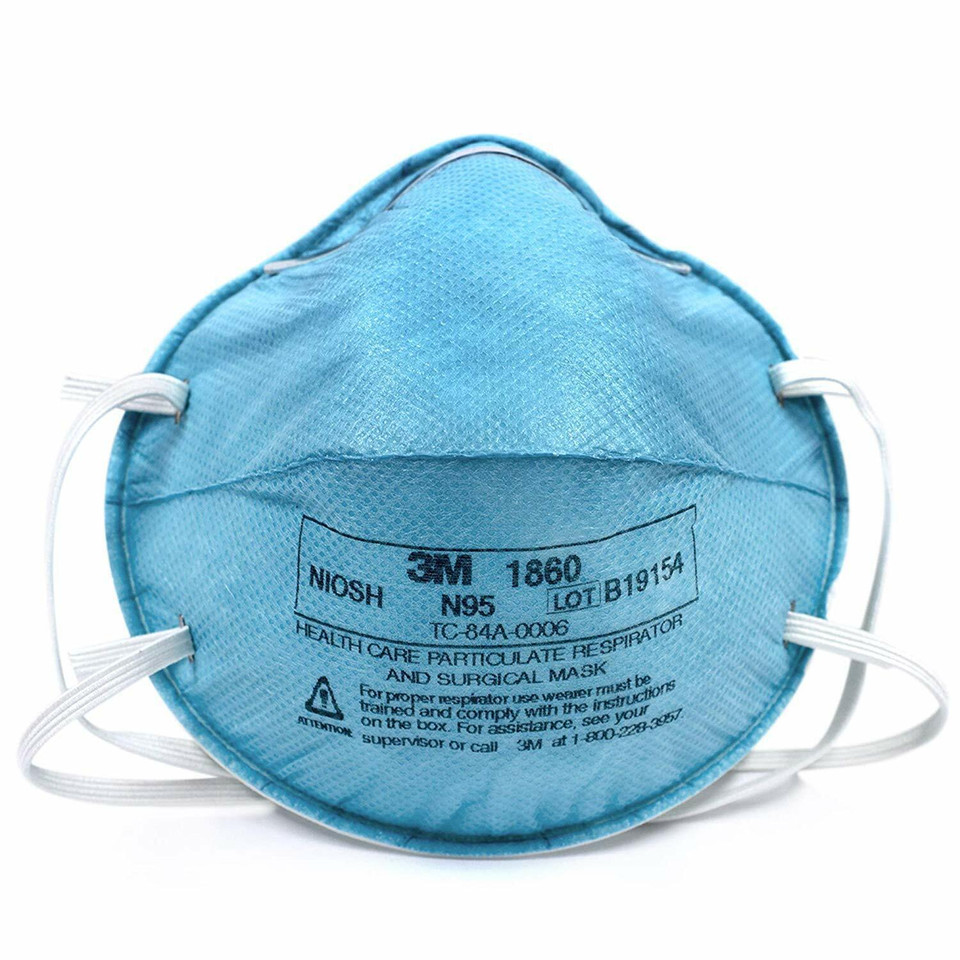 3M Health Care 1860S-N95 Particulate Respirator And Surgical Masks Each