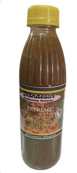 Extreme Complete Pork Curry Mixture250ml - Case (25 pieces)