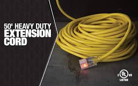 Southwire Heavy Duty Outdoor Cord Weather Resistant, 50 Feet