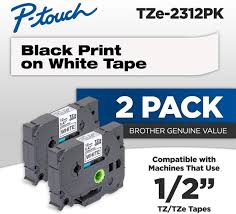 Brother Genuine P-Touch, Tze-231 2 Pack Tape