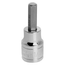 Performance Tool W38876 Hex Bit Socket, 3/8" Drive, 5/32"