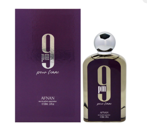 Afnan 9pm Pour Femme - 100ml (3.4 oz) Eau de Parfum
