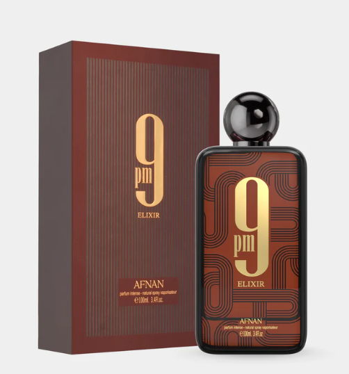 Afnan 9 PM Elixir – Parfum Intense (100ml / 3.4 fl oz)