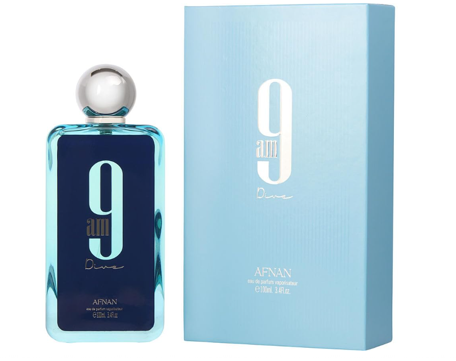 Afnan 9 AM Dive – Eau de Parfum (100ml / 3.4 fl oz)