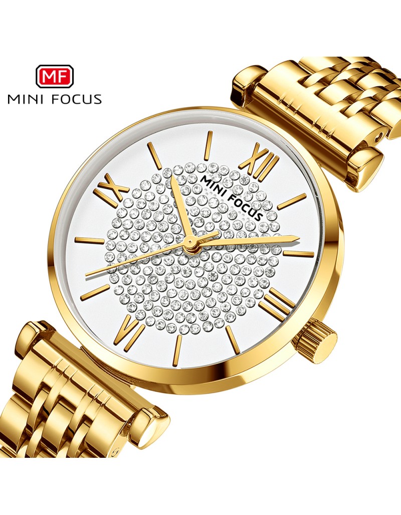 MF0334L.05 Women’s Stainless Steel Quartz Watch