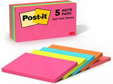 JOT PINK AssortSize Sticky Note