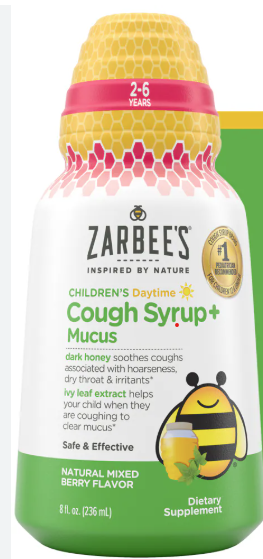 Zarbee's Cough Syrup Day 118ml