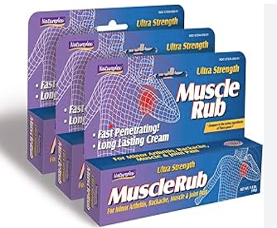 MuscleRub (NaturePlex) 42.5gBLUE/PURPLE COLOUR
