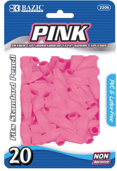 Pink Top Eraser