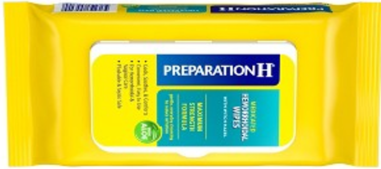 Preparation H Hemorrhoird Wipes