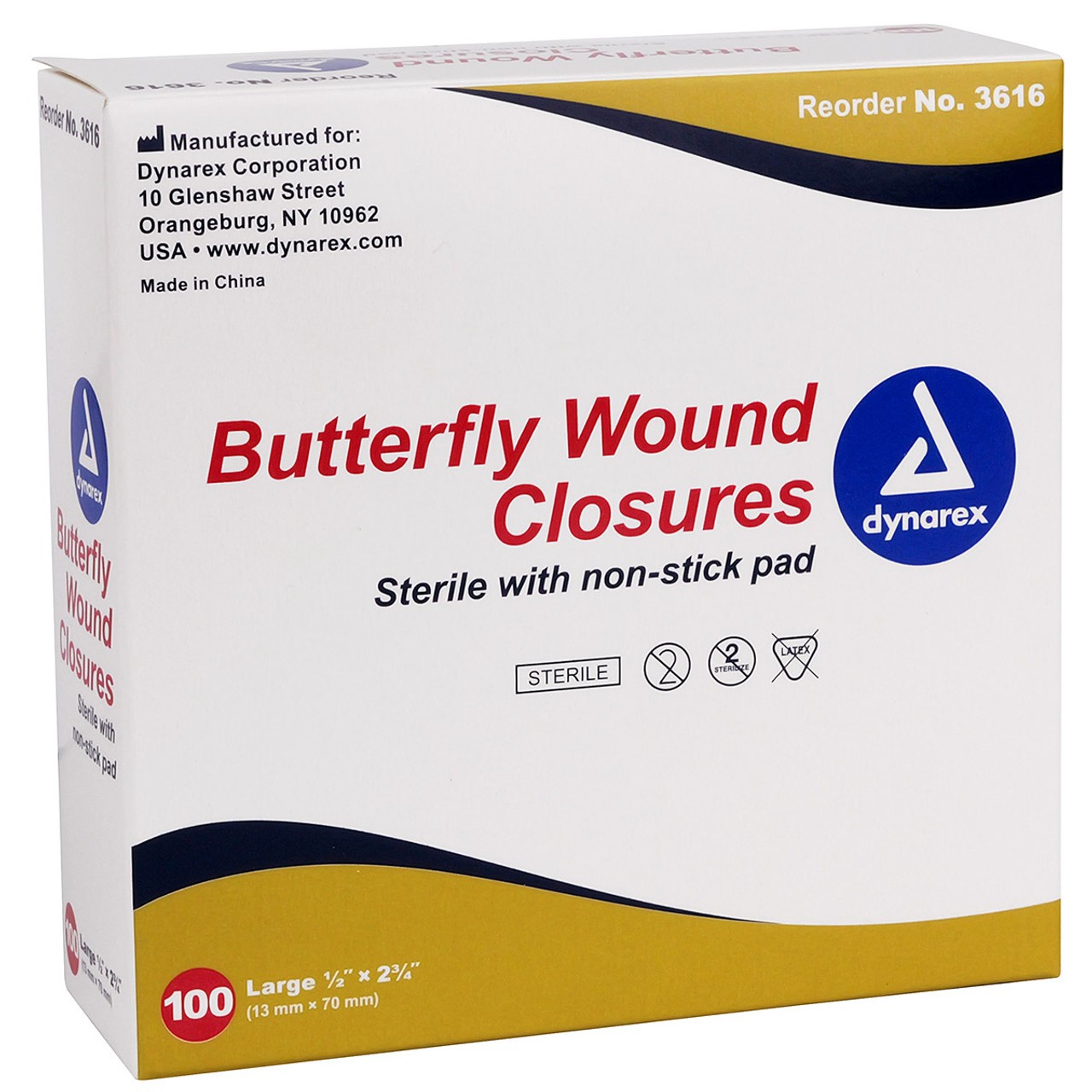 Dynarex Butterfly Closure