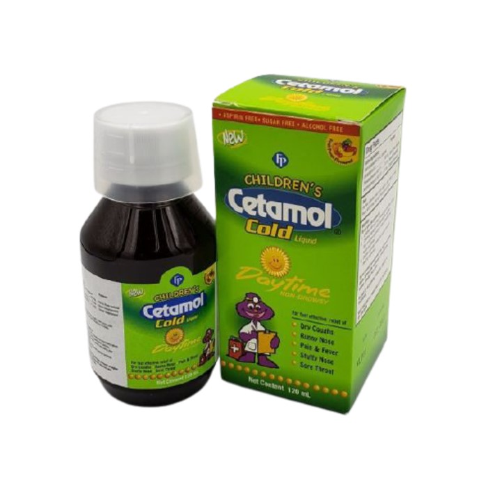 Children Cetamol Day Time Cold Syrup 120mL