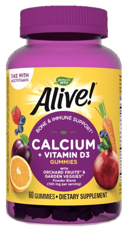 Alive Calcium&D3 Gummies 60s