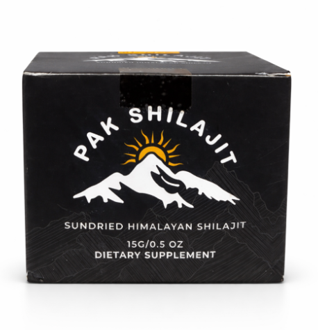 Pak Shilajit – Sundried Himalayan Shilajit Dietary Supplement 15g / 0.5oz