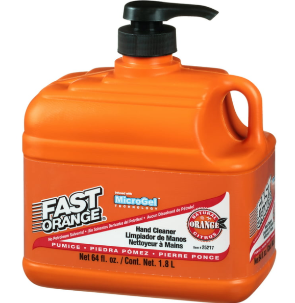 Fast Orange Hand Cleaner 64 Fl Oz 1.8 L