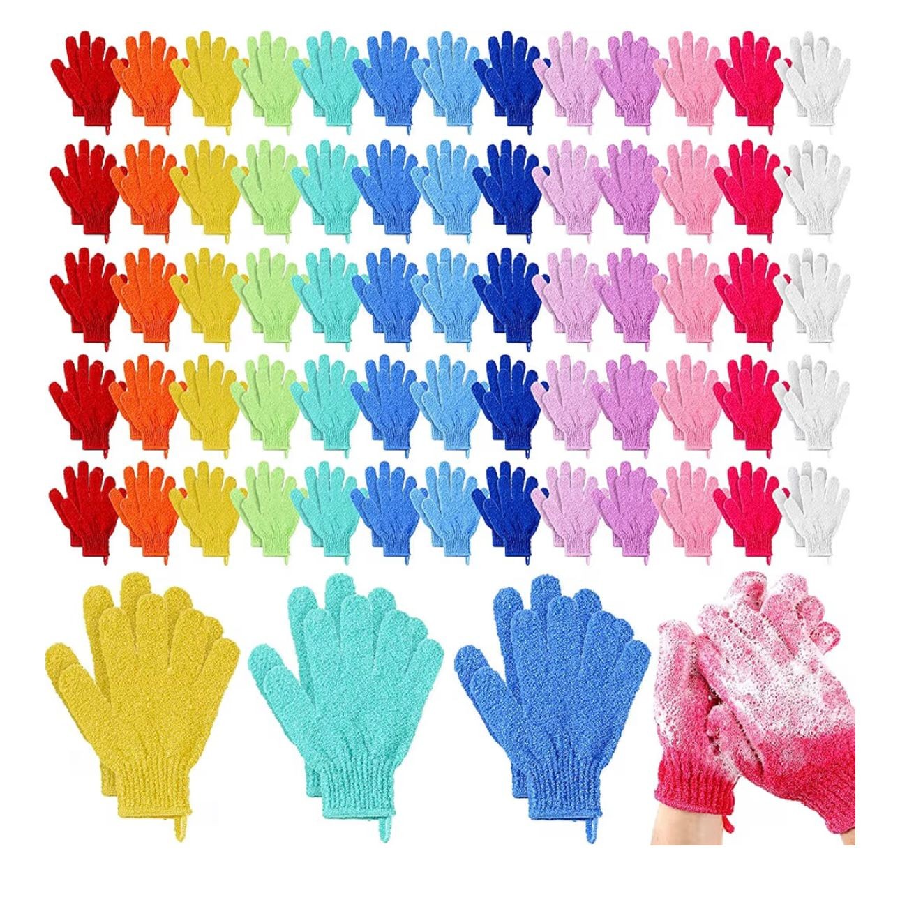 Exfoliating Bath & Shower Gloves