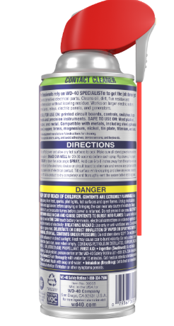Wd-40 Specialist Electrical Contact Cleaner Spray - Electronic & Electrical Equipment Cleaner Qu...
