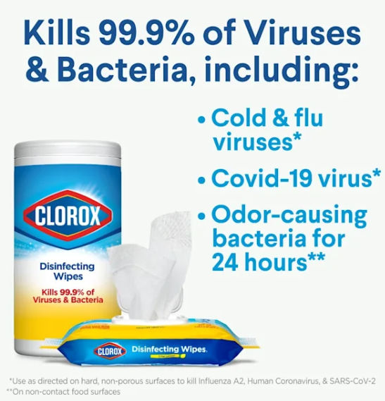 Clorox Disinfecting Wipes 279G