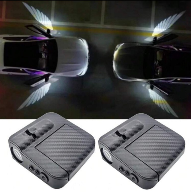 Wireless LED Car Door "Angel Wings" Projector Lights (Set of 2)