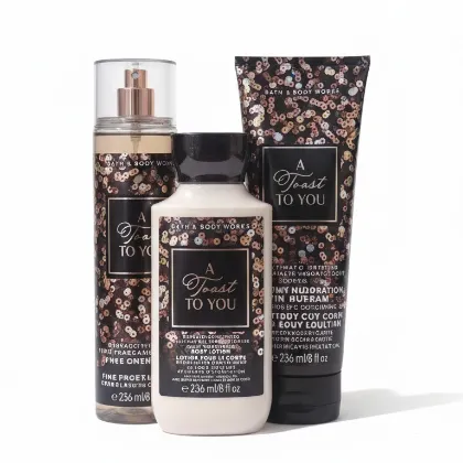 A Toast to You 3-Piece Fragrance & Care Set 8 fl oz