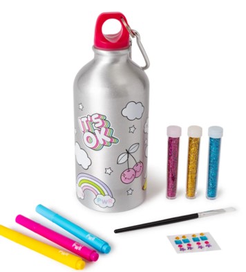 Kids Colour Your Own Water Bottle