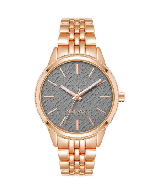 Nine West Women’s Rose Gold-Tone Bracelet Watch