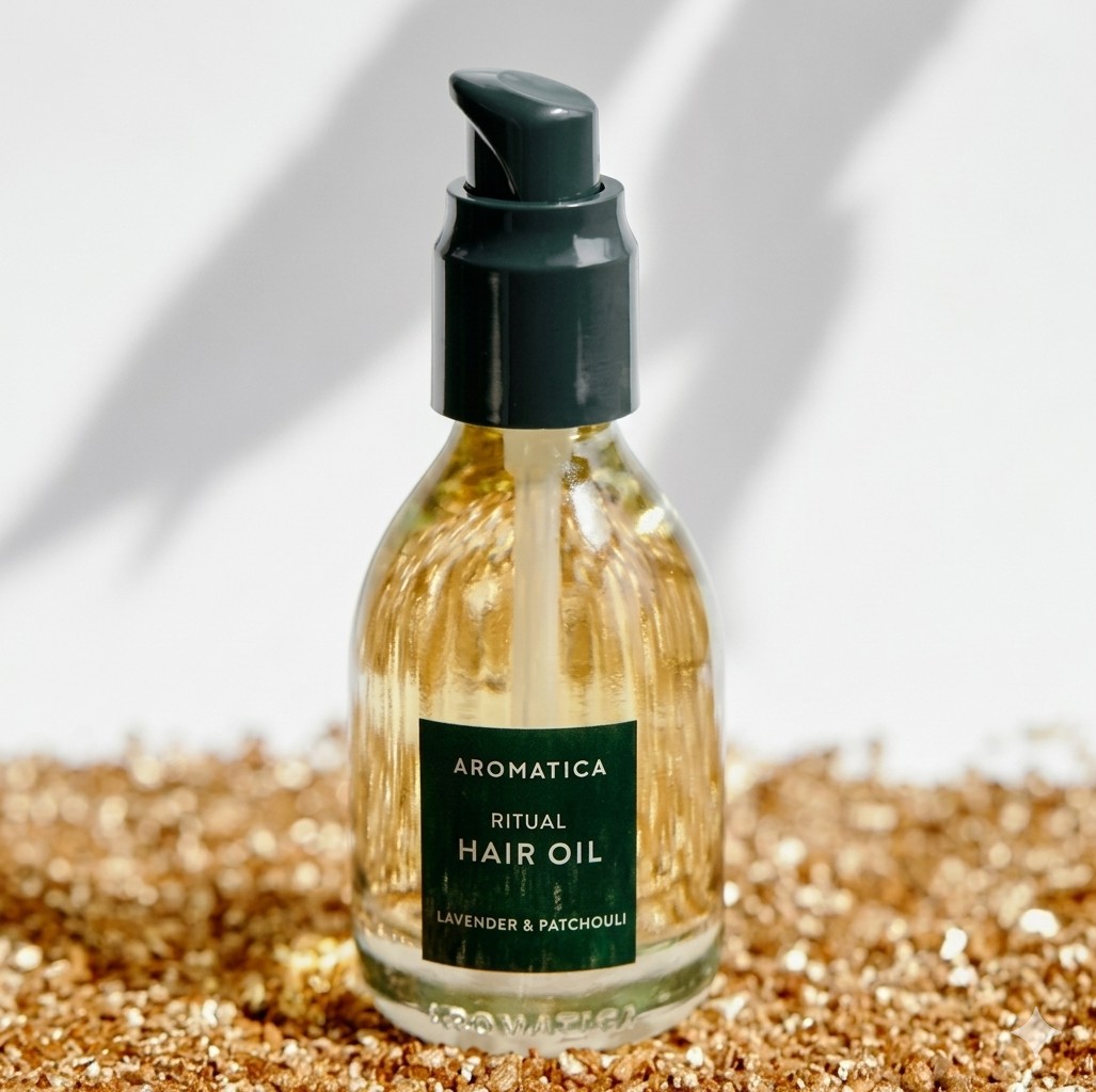 Aromatica Ritual Hair Oil: Lavender & Patchouli