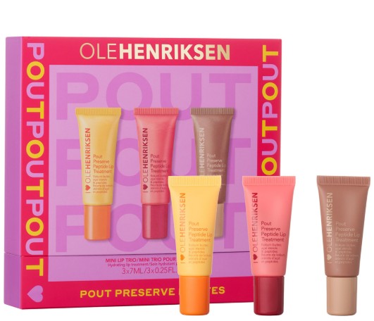 Ole Henriksen Pout Preserve Mini Lip Trio