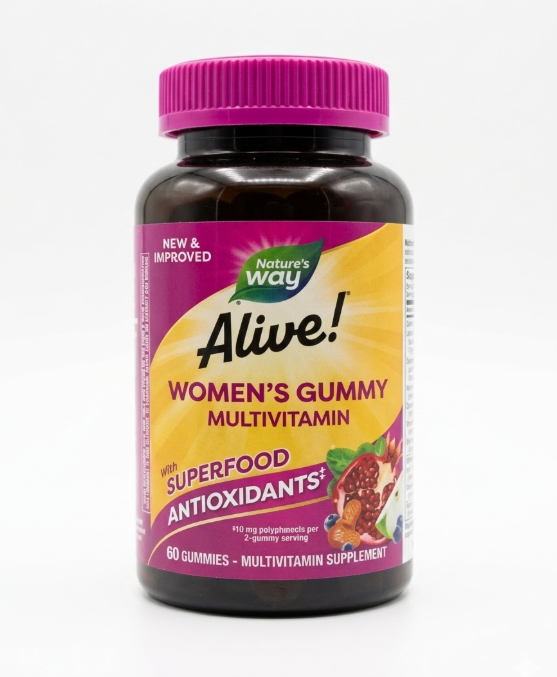 Nature’s Way Alive! Women’s Gummy Multivitamin (60 Gummies)